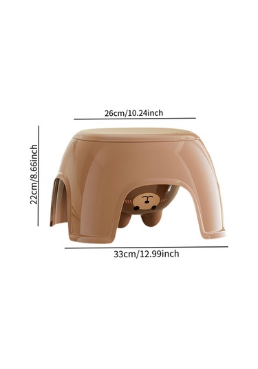 Suntek Çocuk Sandalyesi Masa İç Mekan Dış Kullanımı Yatak Kahverengi