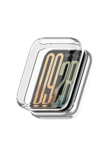 Microsonic Xiaomi Smart Band 8 Pro Kılıf 360 Full Round Soft Silicone