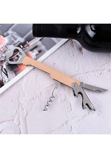 Moly Paslanmaz Çelik Şarap Şişesi Açacağı, Kullanışlı Menteşe, Taşınabilir, Düğün Hediyesi Diğer