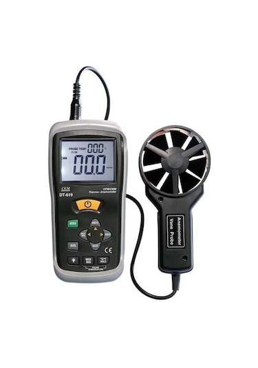 Cem Dt619 Hava Hızı Ve Debisi Ölçer