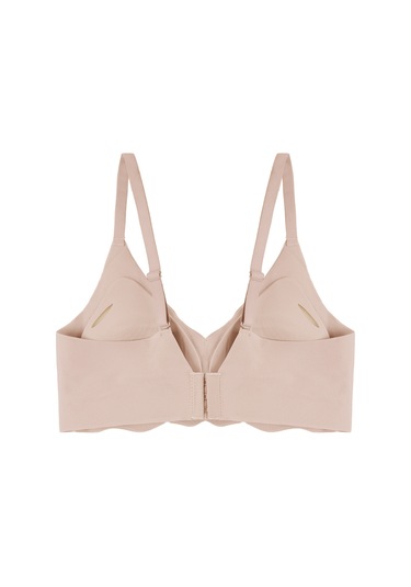 Balensiz Lazer Dikişsiz Görünmez Çıkarılabilir Pedli Sütyen Ten