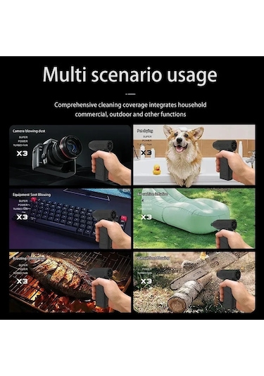 Jl Yeni 160000 Rpm Süper Rüzgar 60 M/s Mini Turbo Jet Fan 10000