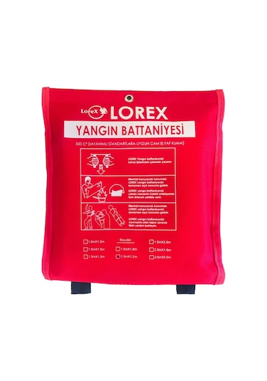 Lorex Lr-Fb1512C Yangın Battaniyesi 150 x 120
