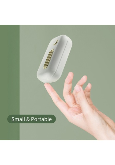 Gajeena Beyaz Taşınabilir Ozon Makinesi: Mutfak, Buzdolabı Ve Araçlar İçin Etkili Hava Temizleyici