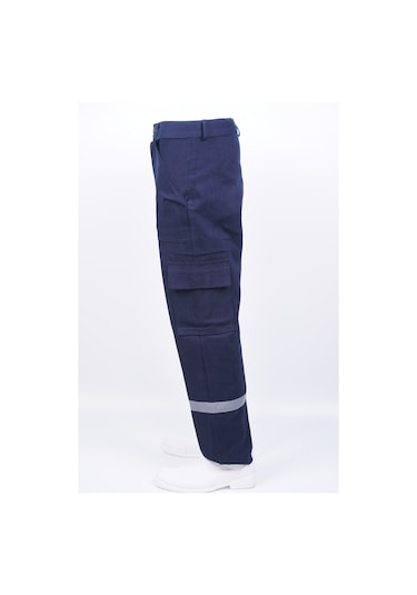 7x7 Gabardin İş Pantolonu Lacivert Renk Kışlık Lacivert