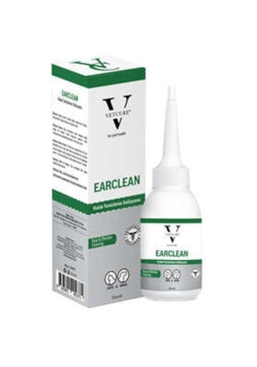 Vetcure Ear Clean Kedi Ve Köpek Kulak Temizleme Solüsyonu 50 Ml