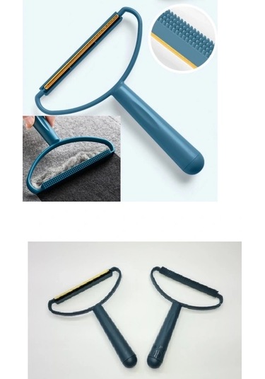 Kazak - Elbise - Halı Tüyü Temizleme Çift Taraflı Tüy Tiftik Toparlayıcı Renkli