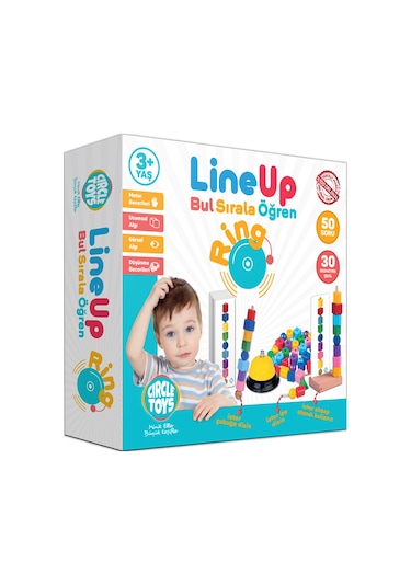 Line Up Ring - Bul Sırala Öğren - Circle Toys