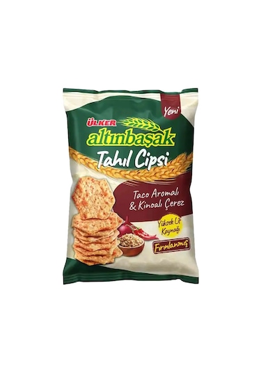 Altınbaşak Tahıl Cipsi Taco Aromalı Kinoalı 50 Gr X 20 Adet