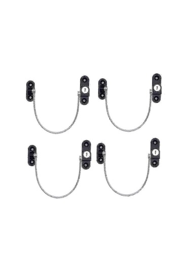 4 Adet Pencere Kısıtlayıcı Kilitleri Pencere Kısıtlayıcıları Bebe