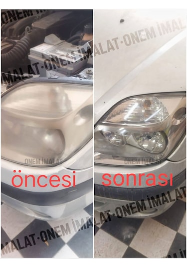 Araba Far Temizleyci Seryum Oksit Kalıcı Parlaklık