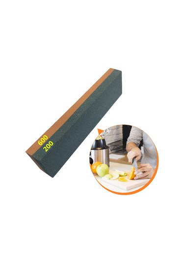 Mufunye 200/600 Grit Çift Taraflı Bıçak Bileme Taşı Bıçaklar Kaba Bileme Bileme Taşı Bileme Taşı 200 50 25mm