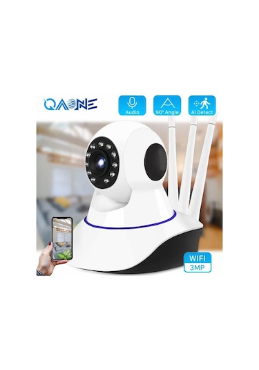 Kablosuz Ip Kamera Ev Güvenlik Wifi Bebek İzleme Takip Kamerası