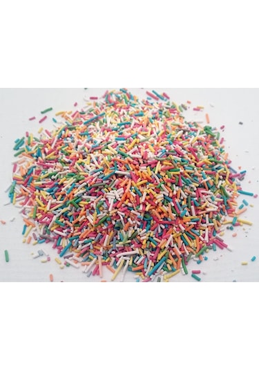 Çubuk Pasta Süsü Renkli 250 G