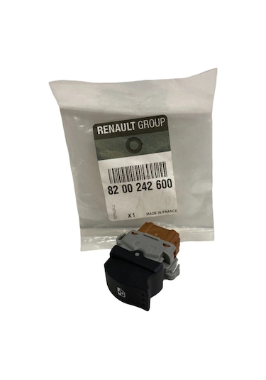Ön Sol Cam Açma Düğmesi Renault Master 2 Tekli 8200242600 Mais