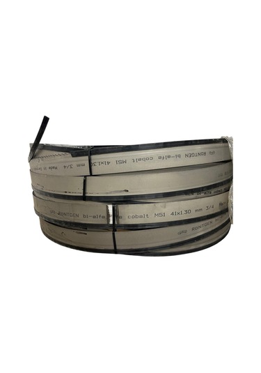 Röntgen 6x41x1,3 Bimetal Şerit Testere 4/6 Diş M-42