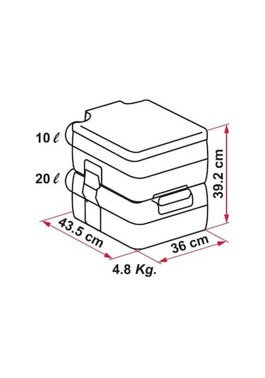 Medikaltec Yatağın Başucunda Suyu Olan Tuvalet