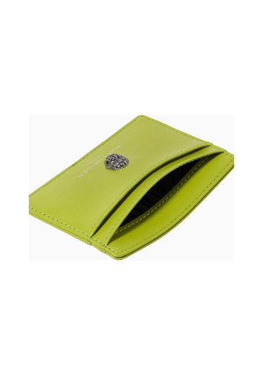 Kurt Geiger Bond Card Holder Deri Kartlık Yeşil