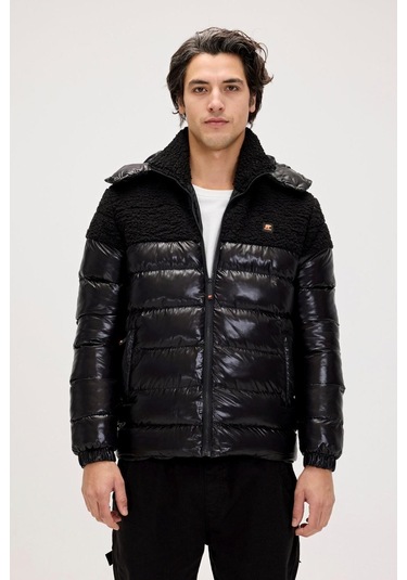 Bad Bear Erkek Albert Puffer Coat 24.02.15.001 Siyah