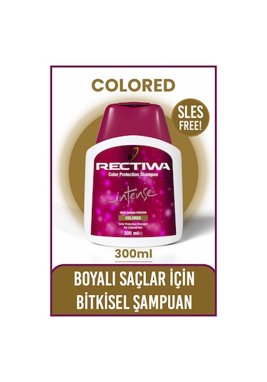 Rectiwa İntense Boyalı Saçlar için Şampuan 300 ML