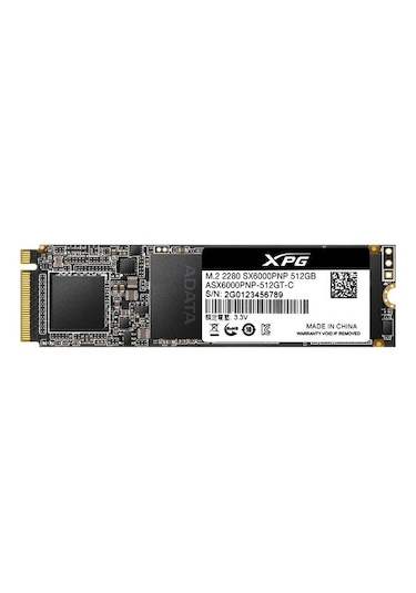 Adata XPG SX6000 Pro ASX6000PNP-512GT-C 512 GB NVMe 1.2 SSD