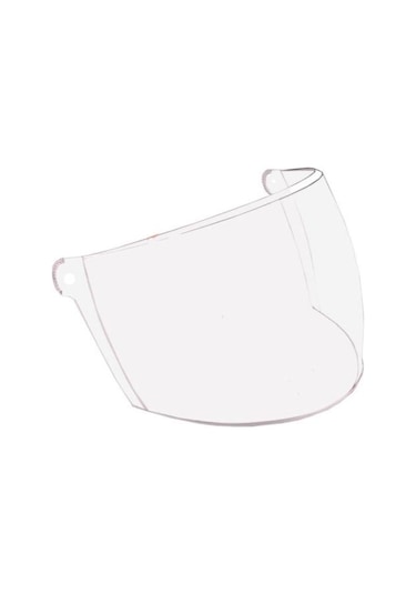 Kask Camı Yazlık Yarım Çenesiz swan