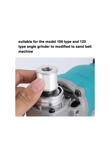 Yaleker Taşlama Makinesi İçin Çok Amaçlı Zımpara Kayışı Dönüştürme Aparatı - 100/125 Model Uyumlu