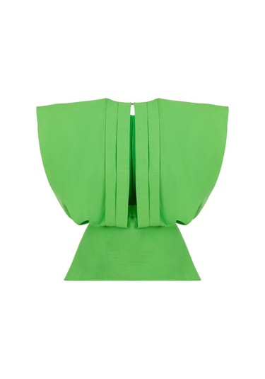 N23yn6062 Nocturne Bluz Yeşil