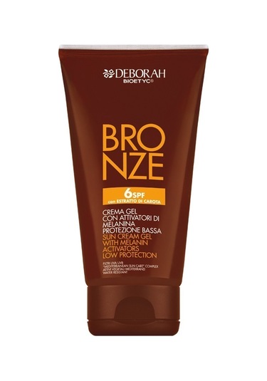 Deborah Bronze Havuç Özlü SPF 6 Bronzlaştırıcı Güneş Kremi 150 ML