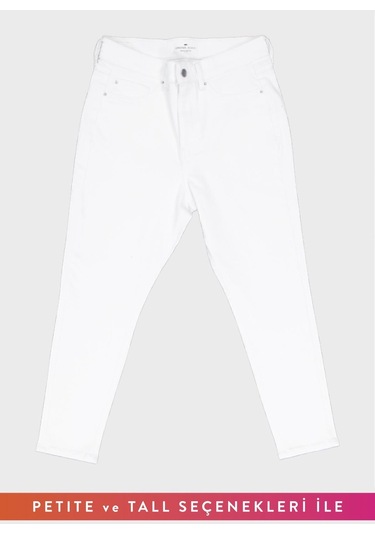 Judy Beyaz Skinny Fit Jean Pantolon C 4521-153 Beyaz