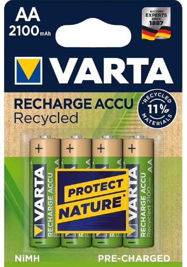 Varta 4*2100 Mah Aa 4*800 Mah Aaa Şarjlı Pil