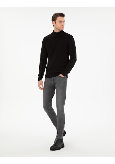 Pierre Cardin Erkek Siyah Kazak /triko 50300498-vr046 Siyah