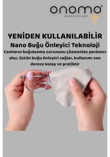 Life Buğu Önleyici Gözlük Temizleme Bezi-1 Adet Tekrar Kullanılabilir