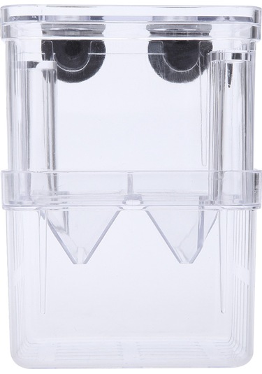 Xindoker Büyük Boy Şeffaf Balık Yavruları Koruma Kutusu - Çok Amaçlı Akvaryum İzolasyon Kutusu