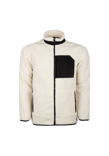 Vav Wear Outdoor Erkek Polar Üst Woly01 Beyaz