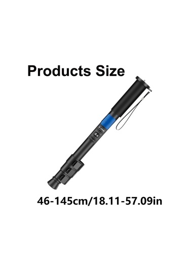 4 Bölümlü Monopod Ve Alüminyum Alaşım Tripod Monopod Video Standı Kameralar Ve Akıllı Telefonlar İçin