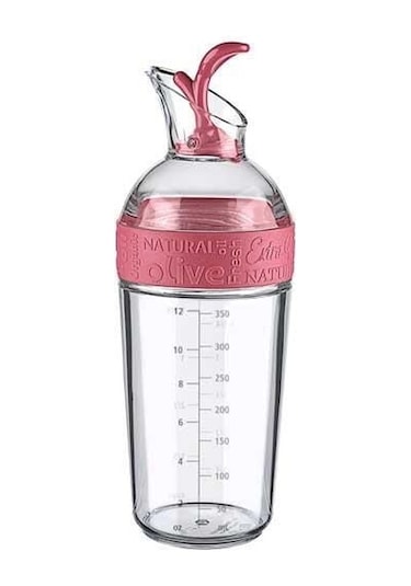 Cam Yağdanlık Fresh Ölçülü Yağ Şişesi Yağdanlık Çok Renkli