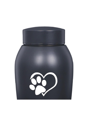 Homyl Paslanmaz Çelik Pet Urn Kremasyon 60 Lbs'ye Kadar Stil-a Altın