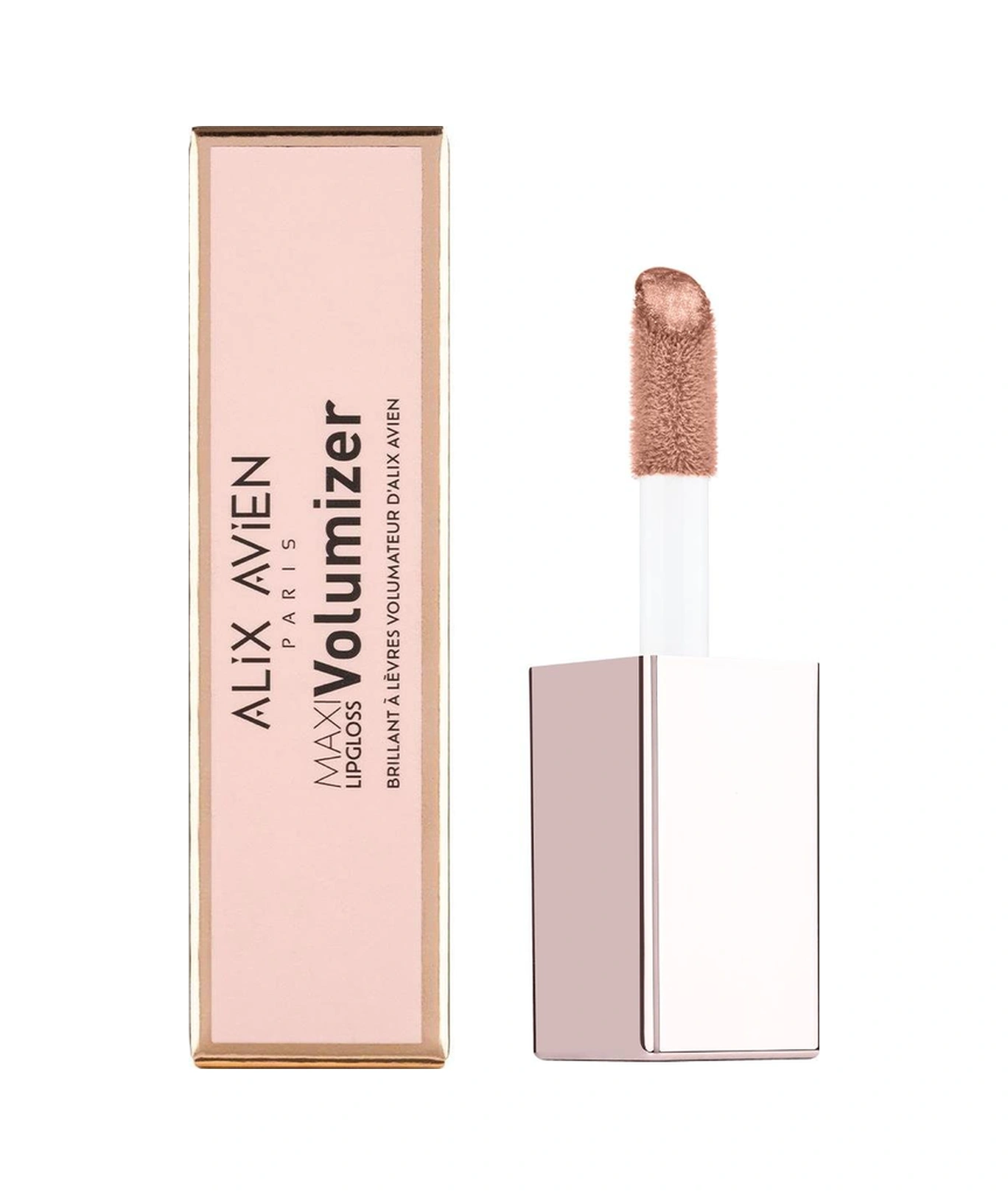 Alix Avien Maxivolumizer Lipgloss 208 Sparkling Glaze Kalıcı Ve Nemlendirici Ruj Dolgunlaştırıcı Etki
