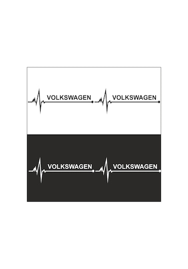 Volvo V60 Ritim Oto Sticker 2 Adet