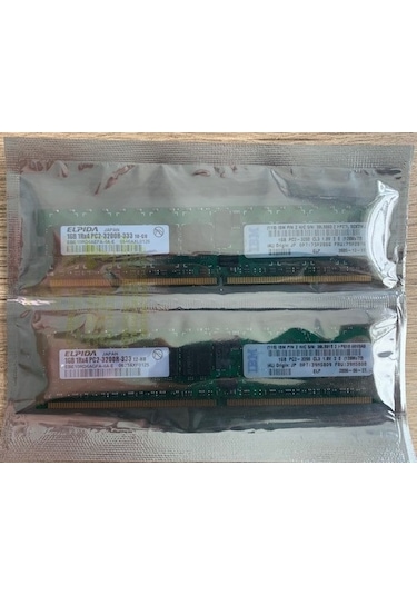 IBM 2Gb Pc2-3200 1.8V Ecc Memory Kit (2X1Gb) (Elpıda)