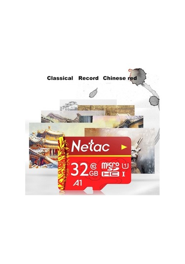 Pazly Netac 16gb Microsd U1 C10 80mb/s Okuma Hızı Hafıza Kartı, Akıllı Telefon, Araba Kaydı, Kamera İçin İyi, Ev İzleme İçin