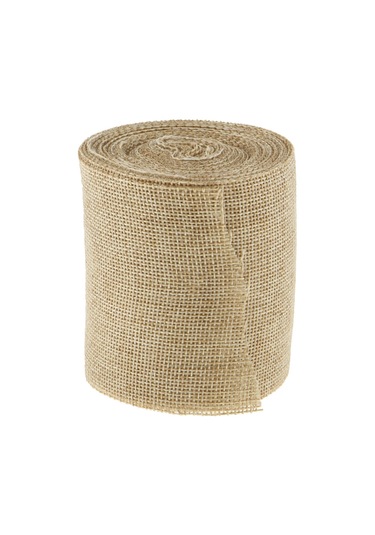 Suntek Craft Şerit Rulo 6 Inç Geniş Dekoratif Çuval Bezi
