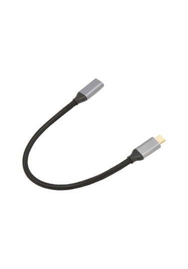 Springsun Usb-c Gen 2 Uzantı Kablosu Erkek-bay - 100w Şarj, 10gbps Veri, 4k 60hz Video, E-marker Çipi, 0.25m Nilon, Alüminyum