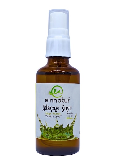 Einnatur Adaçayı Suyu Hidrolat Spreyli %100 Saf 50 ML