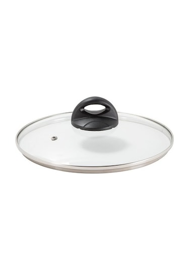 Tencere Tava Sahan İçin Cam Kapak 32 Cm