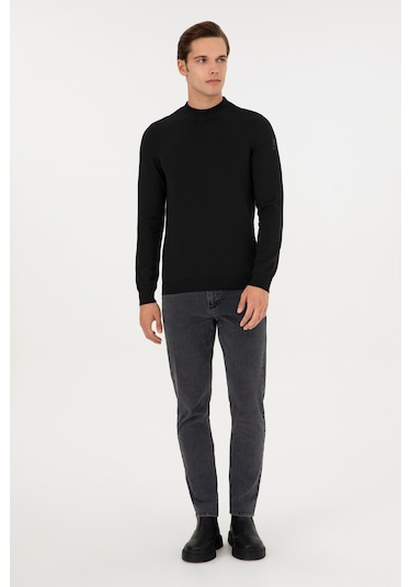 U.s. Polo Assn. Erkek Siyah Kazak /triko 50298201-vr046 Siyah