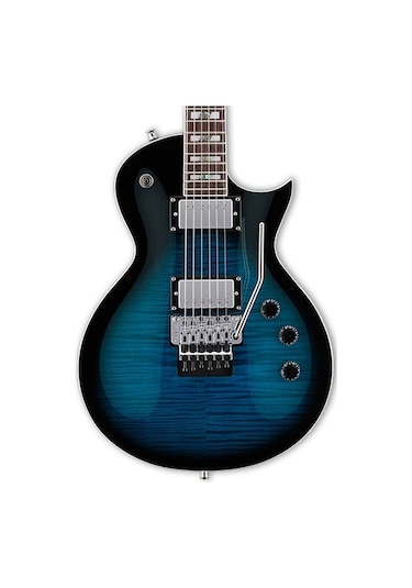 Esp Ltd As-1fr Black Aqua Sunburst Alex Skolnick Signature Elektro Gitar