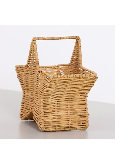 Bohem Rattan Yıldız Çatallık Ve Kaşıklık, Iskandinav, Modern