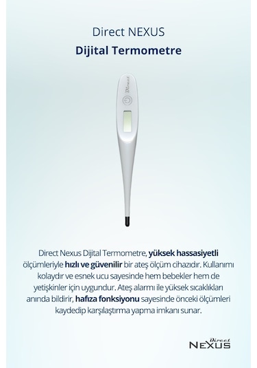 Direct Nexus Dijital Ateş Ölçer